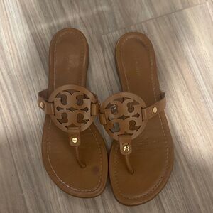 Tory Burch Tan Leather Sandals